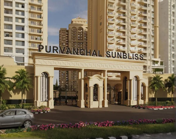 Main Gate of Purvanchal Sunbliss