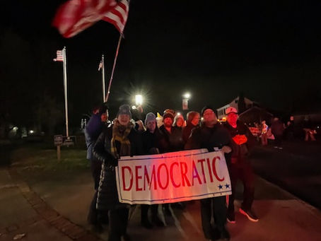 We joined Danville's Christmas Parade