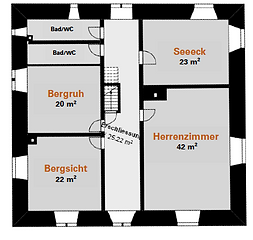 Zimmer im 2. OG