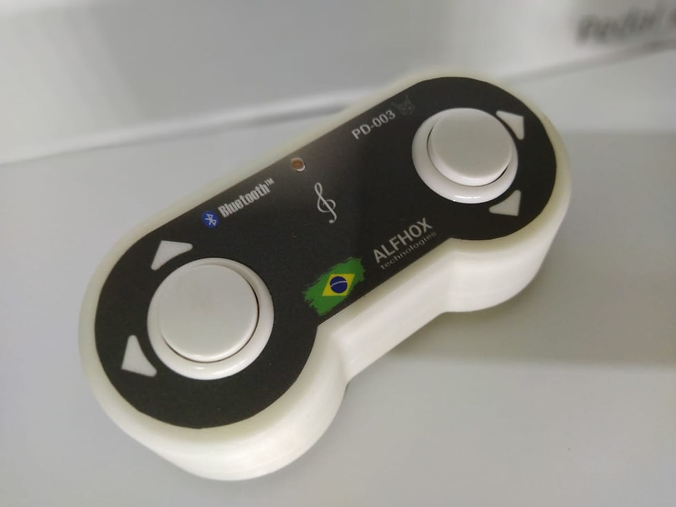 Miniatura: Pedal Passador Cifras e Partituras® Bluetooth  Android/IOS/Windows