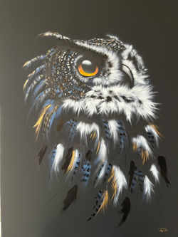 Le grand hibou Dark