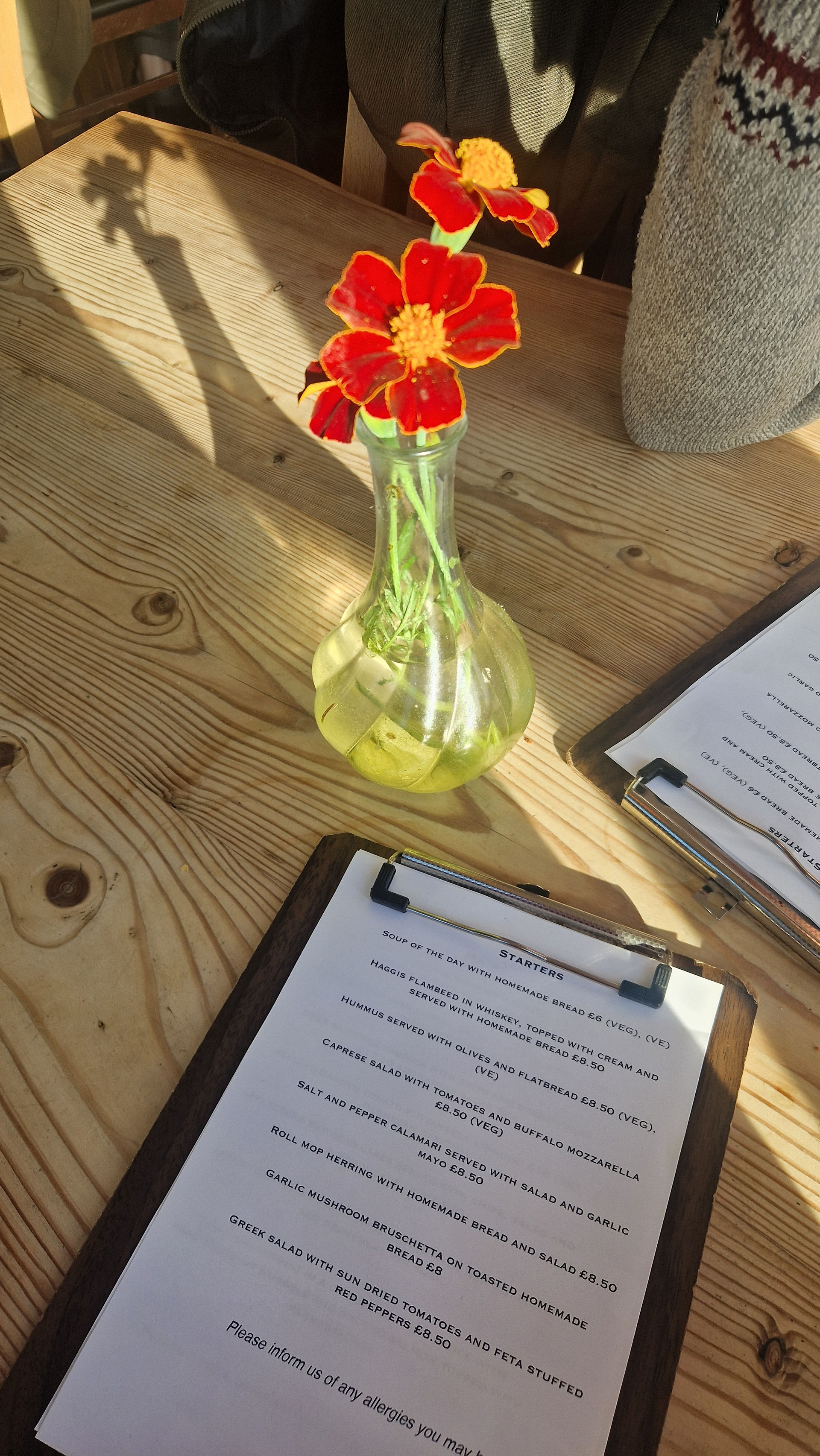 Sunshine on the Menu at Applecross Walled Garde, Wester Ross, Scottish Highlands 