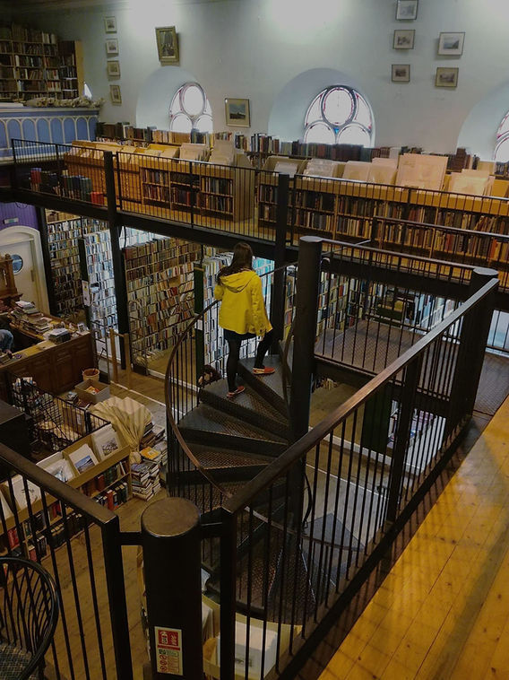 Leakey's Bookshop, Inverness, Scottish Highlands