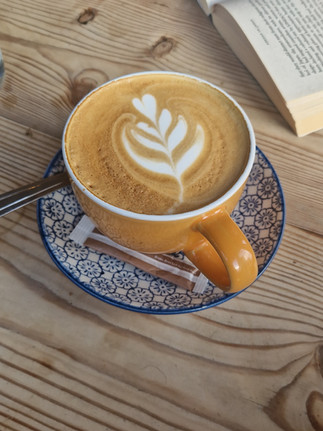 Flat White at Applecross Walled Garden, Wester Ross, Scottish Highlands