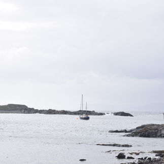 Boat by the Shore, Isle of Seil, Slate Islands, Argyll 