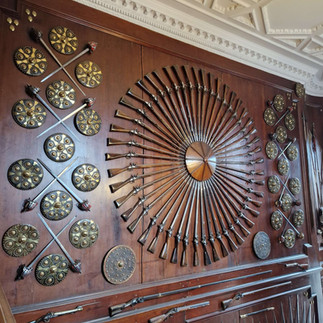Armery Display, Blair Castle, Highland Perthshire