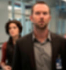 BLINDSPOT -- "Pilot" --Pictured:(l-r) Jamie Alexander as Jane Doe, Sullivan Stapleton as Kurt Weller -- (Photo by: Virginia Sherwood/NBC)