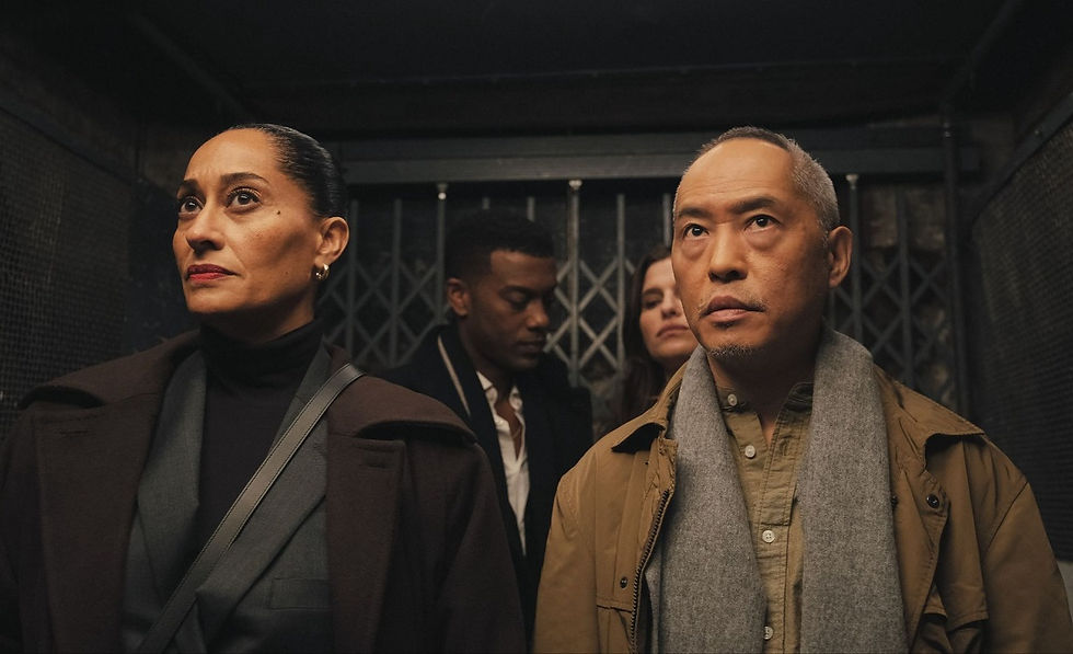 Tracee Ellis Ross, Joshua Boone, Lake Bell and Ken Leung in BLOW THE HORN