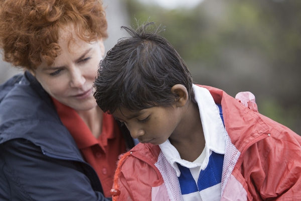 Nicole Kidman and Sunny Pawar in "Lion."
