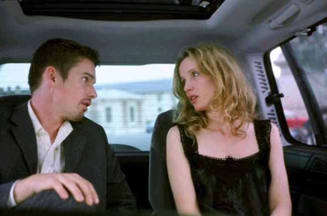 Ethan Hawke and Julie Delpy star in "Before Sunset."