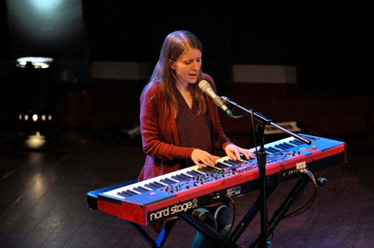 Marketa Irglova in concert at World Cafe Live in Philadelphia. Photo copyright 2014 Jim Rinaldi.