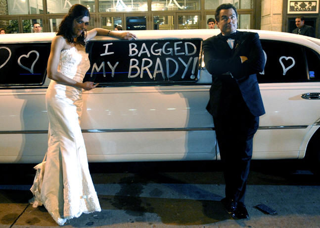 Adrianne Curry and Christopher Knight