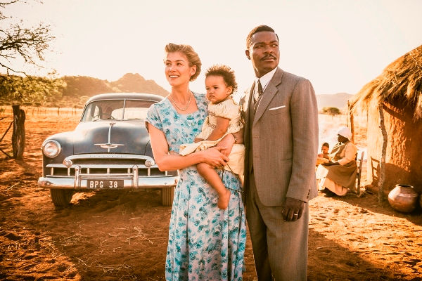 Rosamund Pike and David Oyelowo in "A United Kingdom."
