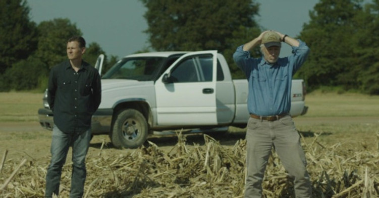 Michael Beck (on right) stars in