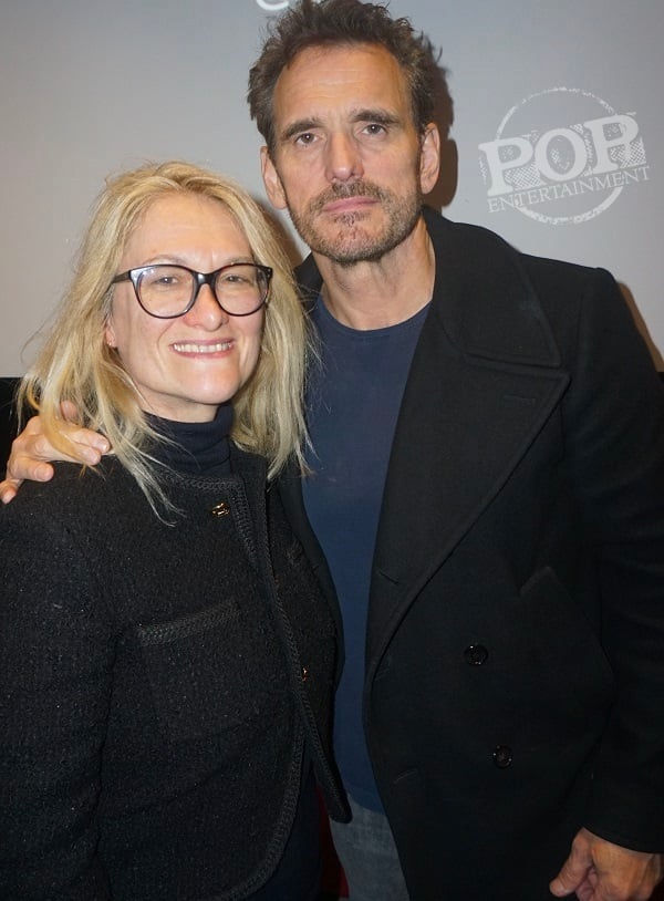 Producer Marielle Duigou and Matt Dillon at the New York screening of Being Maria
