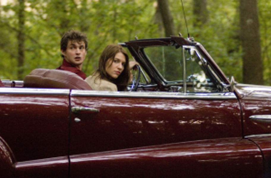 Hugh Dancy and Claire Danes in "Evening."
