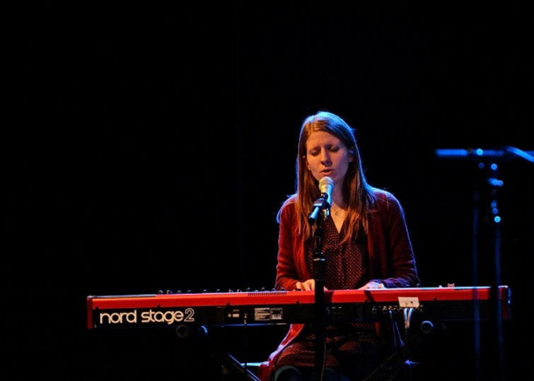 Marketa Irglova in concert at World Cafe Live in Philadelphia. Photo copyright 2014 Jim Rinaldi.