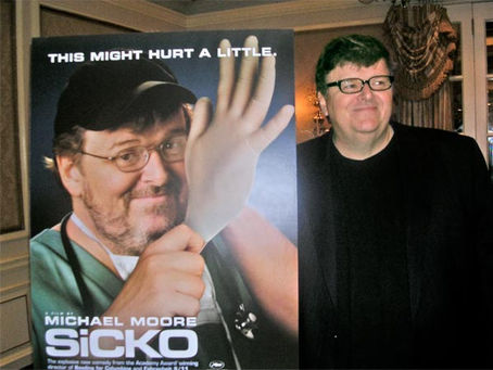 Michael Moore Heats up the Debate with SiCKO