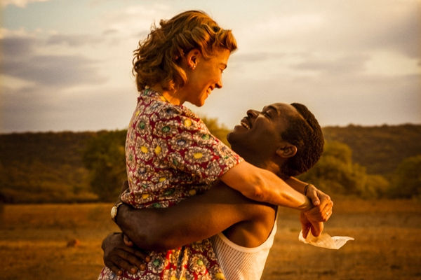 Rosamund Pike and David Oyelowo in "A United Kingdom."