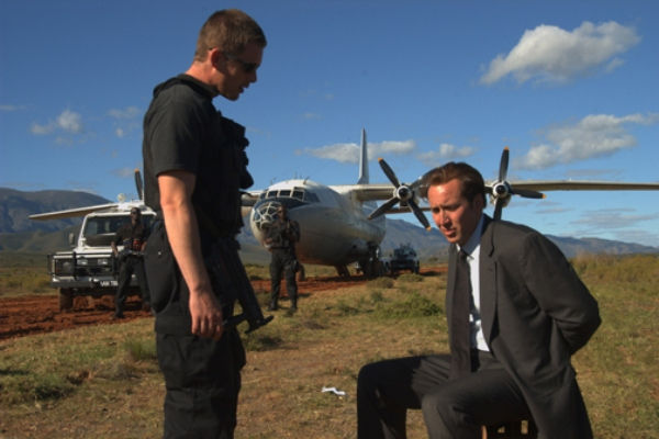 Ethan Hawke and Nicolas Cage in "Lord of War."
