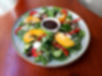 Fresh vegetable salad