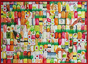 2022年 727×1000mm 雲肌麻紙、膠、岩絵具、水干、胡粉、色鉛筆