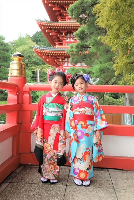 高幡不動7歳お友達とのロケ撮影