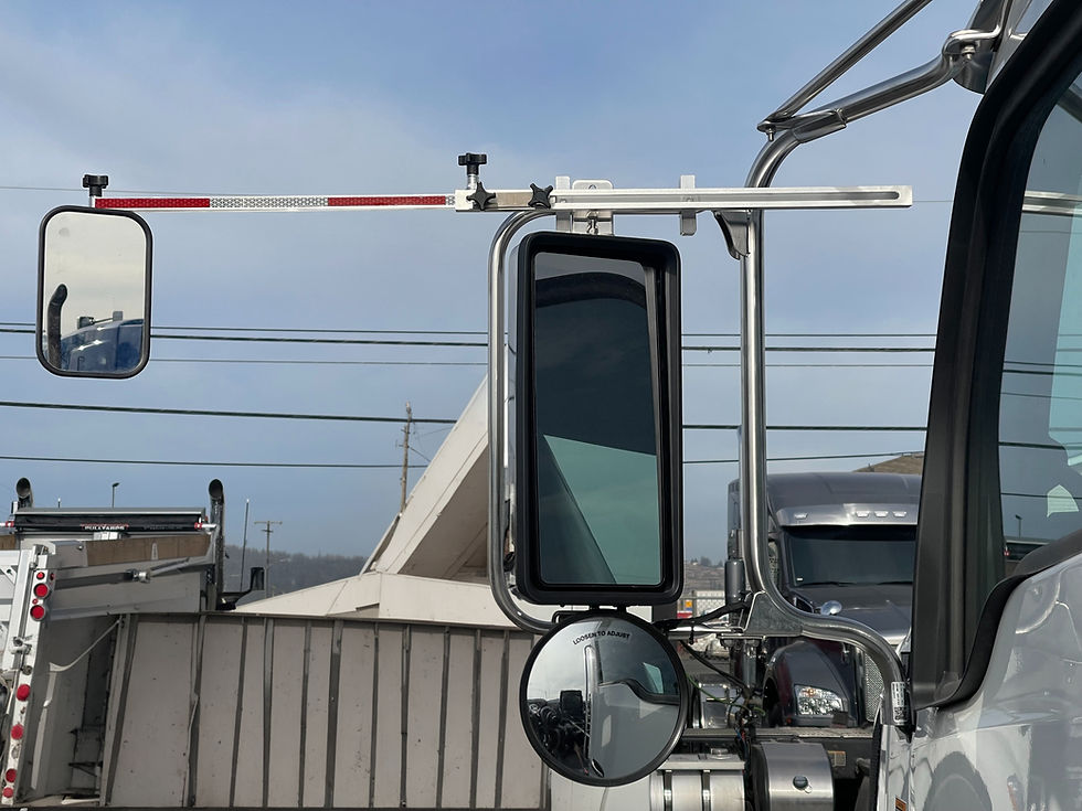 Thumbnail: 589 Peterbilt Mirror Extensions