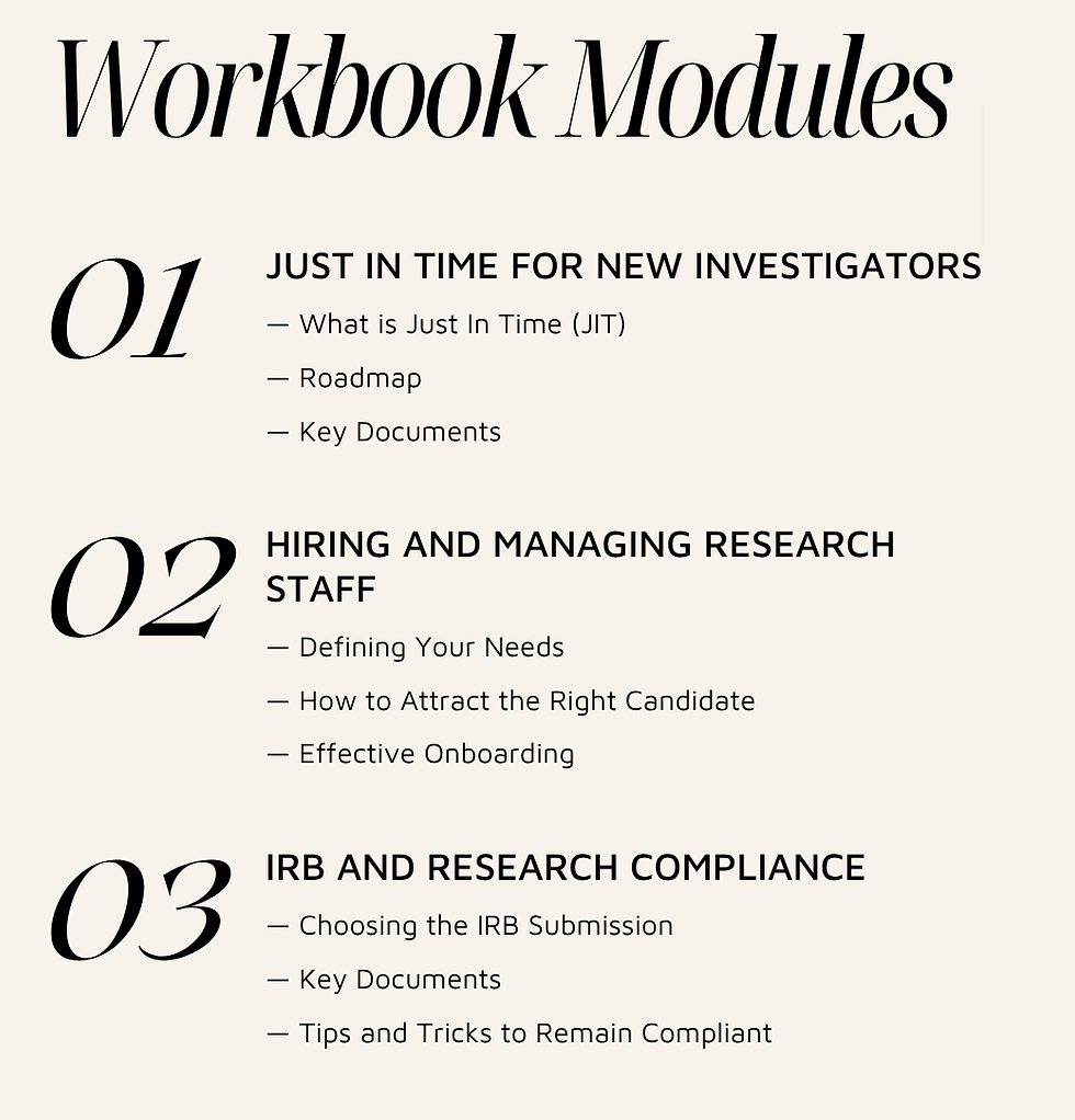 Thumbnail: New Investigator Workbook