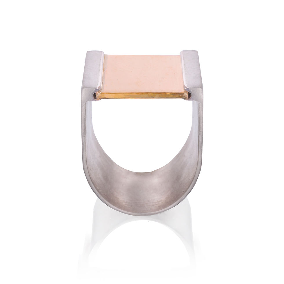 Thumbnail: Gold Plateau Ring