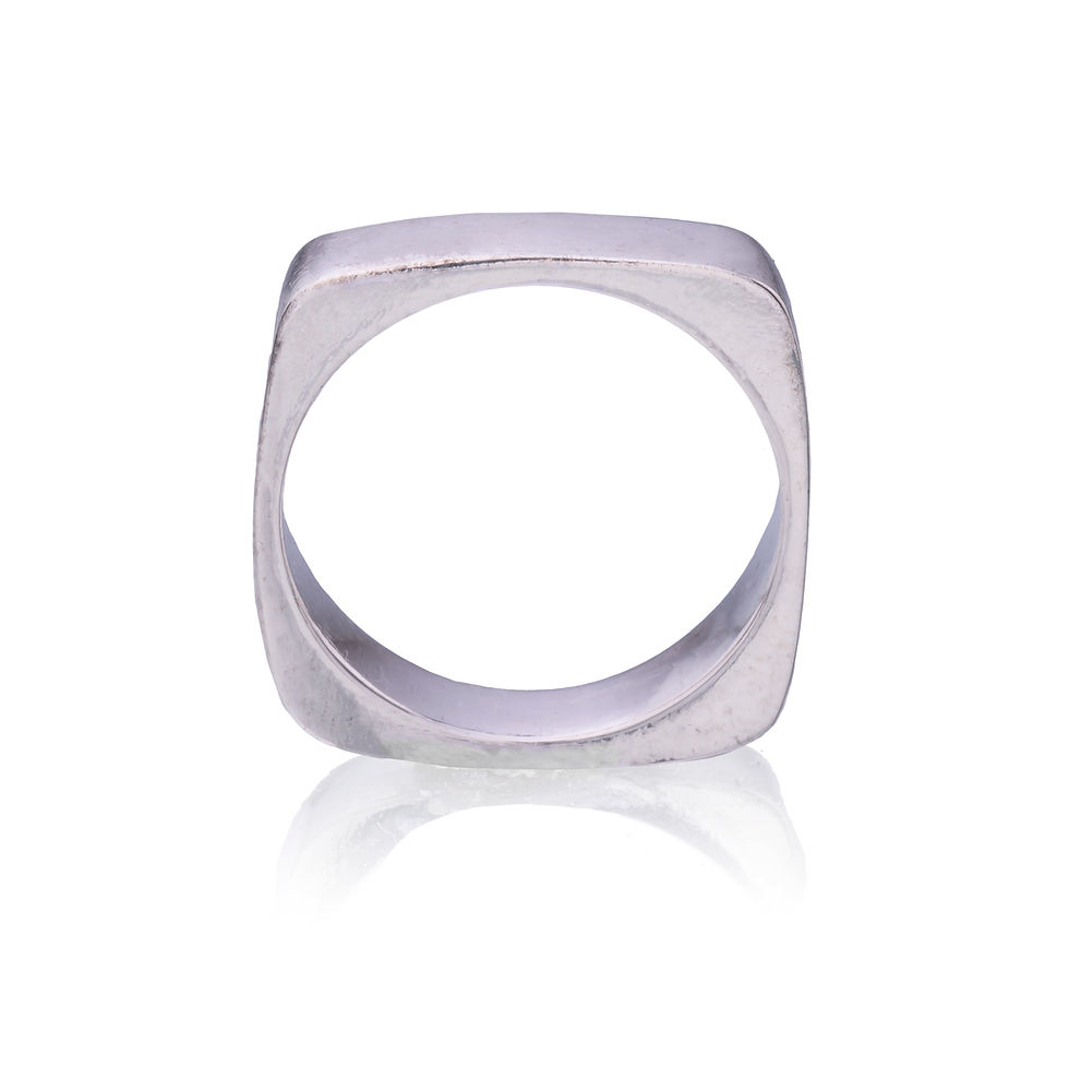 Thumbnail: Silver Wedding Rings