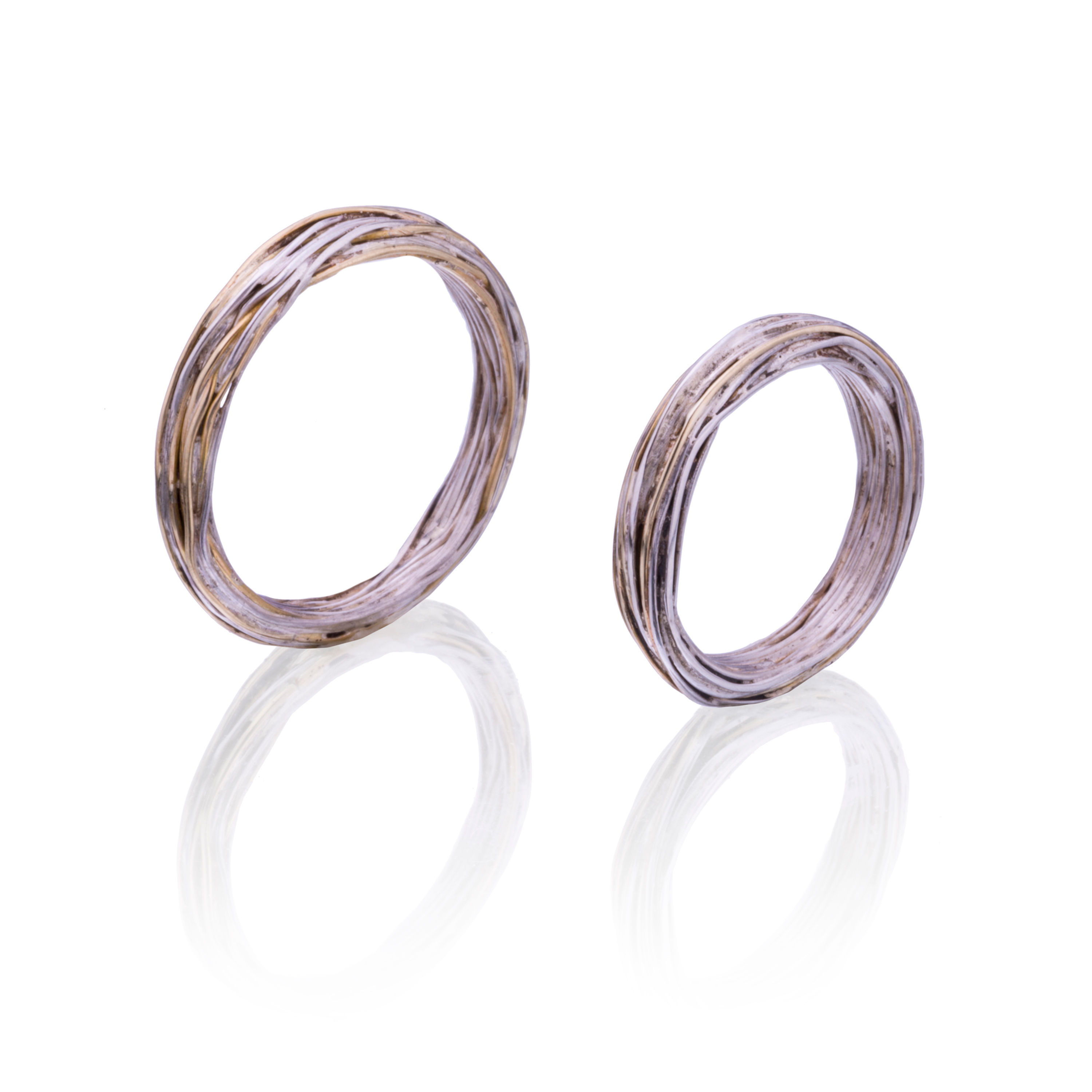 We're In This Together Wedding Rings