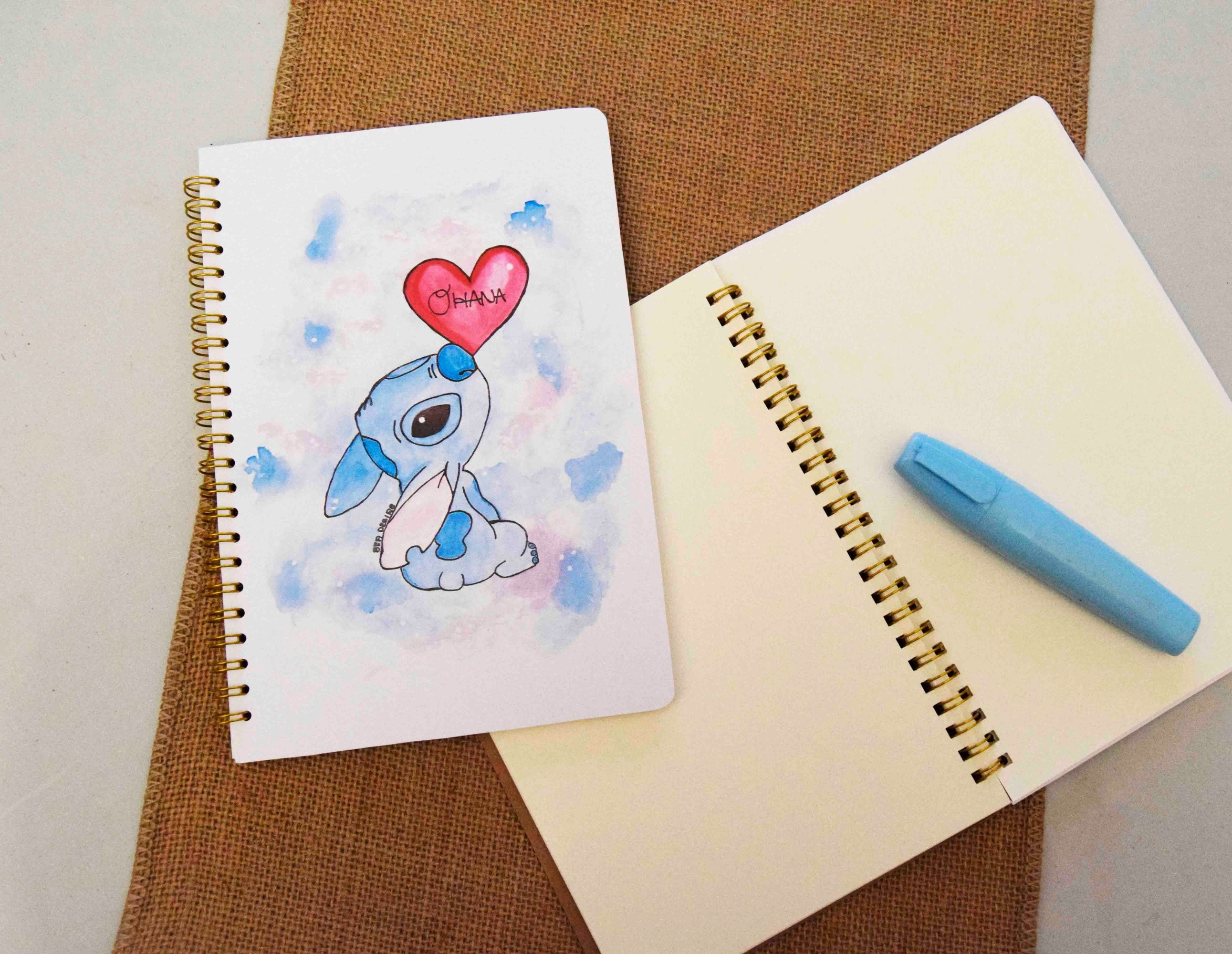 Stitch Lilo Disney Cuaderno A5
