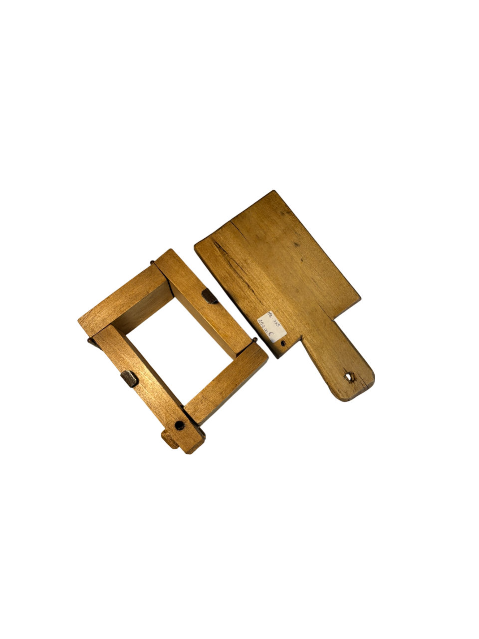 Miniatura: Marchio da Burro in Legno