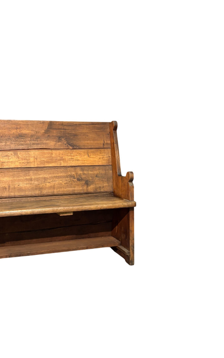Miniatura: Panca in castagno 1800