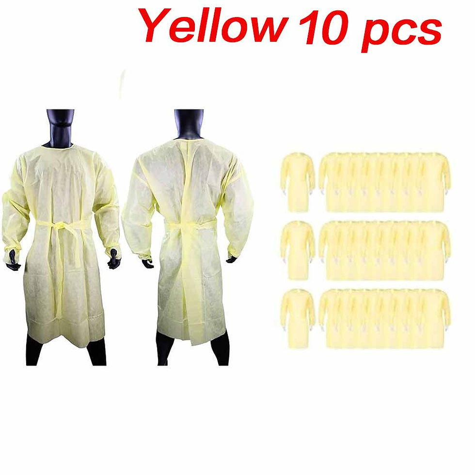 Thumbnail: 10/20-Pack Disposable Isolation Gowns
