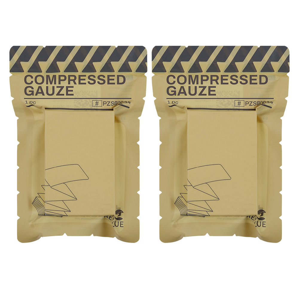 Compressed Gauze