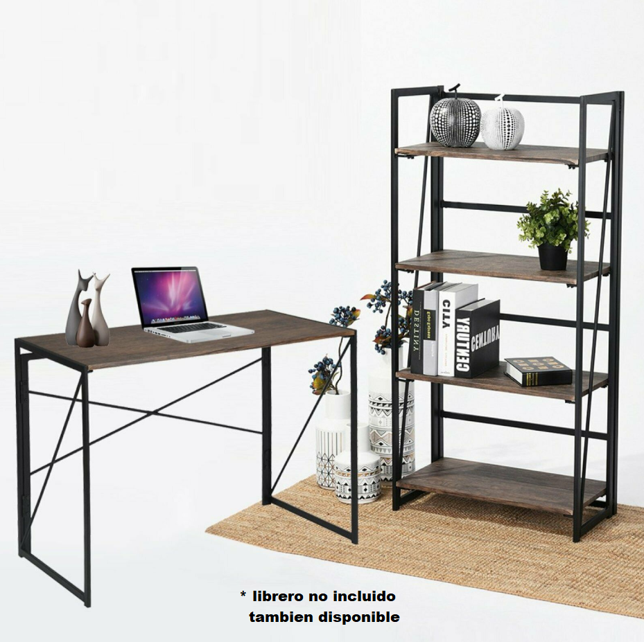 Thumbnail: Escritorio Practico Computador Oficina Hogar 100x50 Plegable