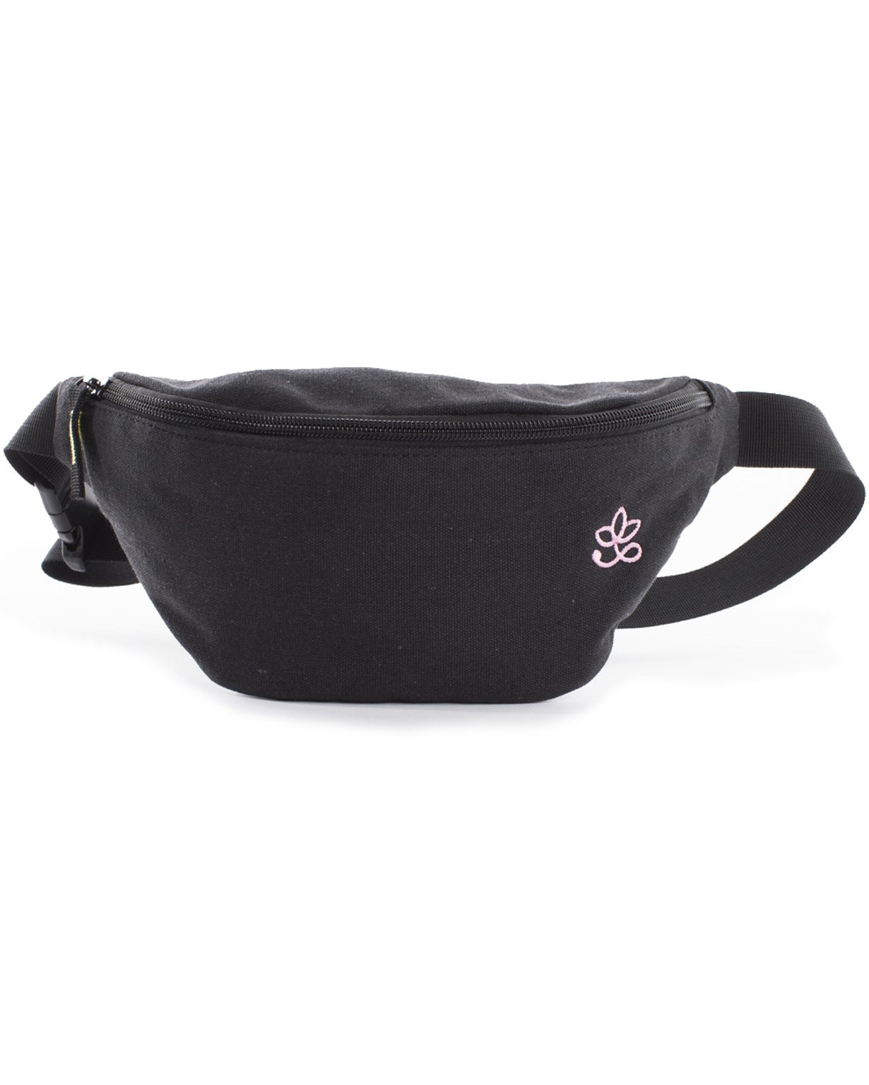 Hip Bag Black/Pink - Banano Orgánico