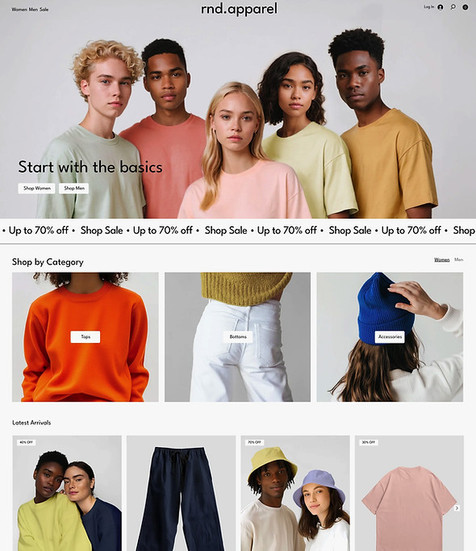 Moletons, calças e roupas básicas apresentados em um catálogo digital clean, ideal para empresas que desejam atender consumidores que buscam moda versátil e confortável. nocatalogo.online