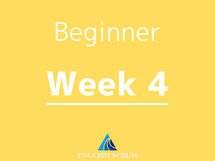 【Class Material】 Beginner : WEEK 4
