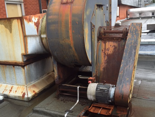 Removal of large extractor unit!