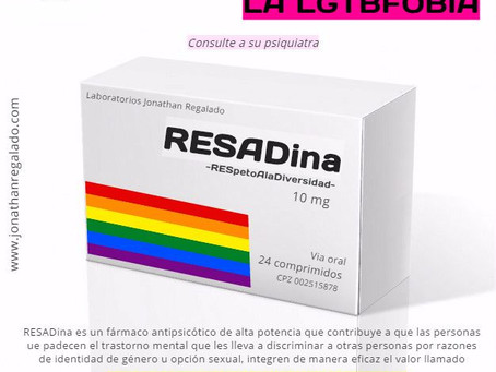 DESCUBREN LA CURA PARA LA LGTB-FOBIA