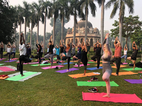 Yoga Workshop Lodhi Garden Delhi