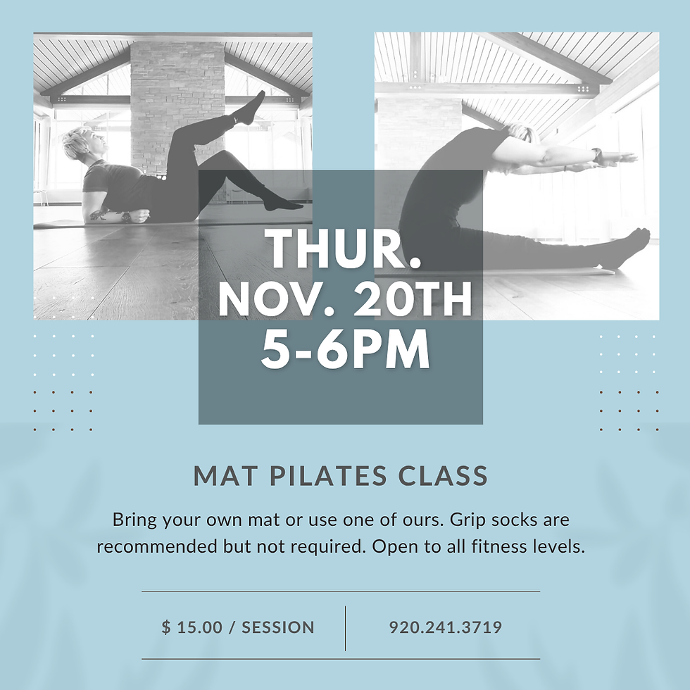 Mind Body Spirit | Mat Pilates with Alexis