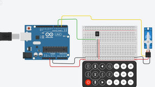 Servo motor with IR remote and Arduino |