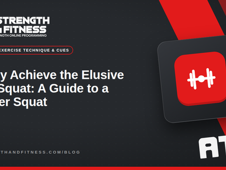 Finally Achieve the Elusive ATG Squat: A Guide to a Deeper Squat
