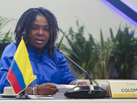 Vicepresidenta colombiana pide unión nacional contra violencia tras muerte de Miguel Uribe Turbay