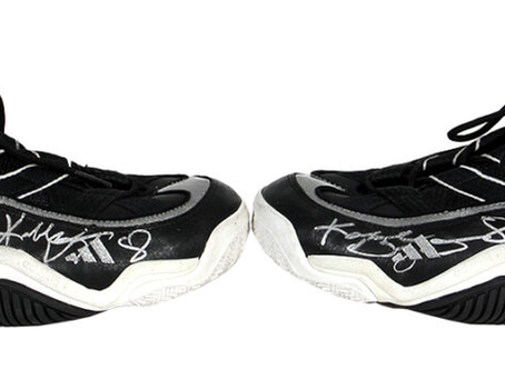 Zapatillas del debut de Kobe Bryant con los Lakers se venden por US$240,000 en subasta