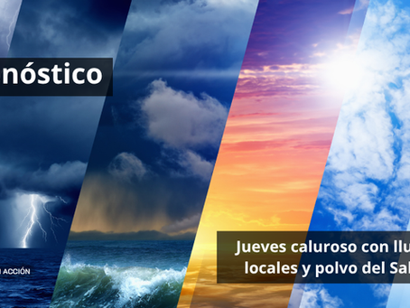Indomet: Informe del tiempo